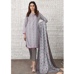 Lakhany Safina Febron Printed Lawn 3 Pcs Un-Stitched Suit - 4C, Women, 3Pcs Shalwar Suit, LSM Textiles, Chase Value
