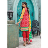 Anum Classic Printed Lawn 3 Pcs Un-Stitched Suit V 5 - 4-D, Women, 3Pcs Shalwar Suit, Al-Zohaib Textiles, Chase Value