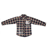 Boys Casual Shirt Full Sleeves - Navy Blue, Kids, Boys Shirts, Chase Value, Chase Value