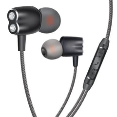 Space Dual Speaker Earphones Vibrate (VT-535), Home & Lifestyle, Hand Free / Head Phones, Chase Value, Chase Value