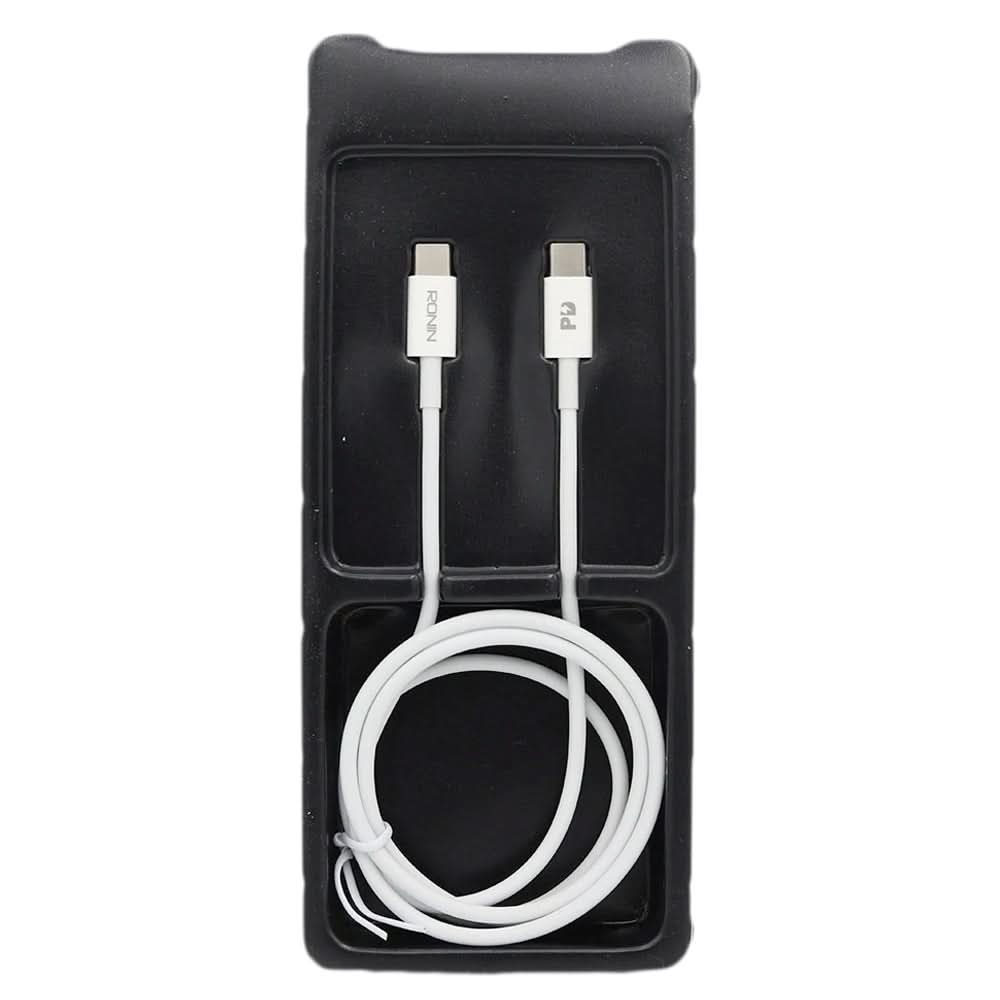 Ronin R-610 Type-C to Type-C Quick Charge 3.0 - White, Home & Lifestyle, Mobile Charger, Ronin, Chase Value