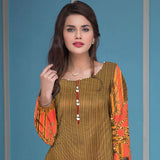 Anchal Digital Printed Masoori Un-Stitched Kurti - 04, Women, Unstitched Kurti, Ulfat Textile, Chase Value