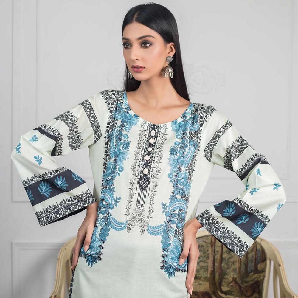 Digital Printed Cotton Un-Stitched Kurti Vol 1 - 4, Women, Unstitched Kurti, Regalia Textiles, Chase Value