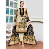 Tehzeeb Digital Printed Cambric 3Pcs Unstitched Suit V2 - 4, Women, 3Pcs Shalwar Suit, Ulfat Textile, Chase Value