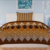Printed Single Percale Finish Bed Sheet 2 Pcs - Multi, Single Size Bed Sheet, Chase Value, Chase Value