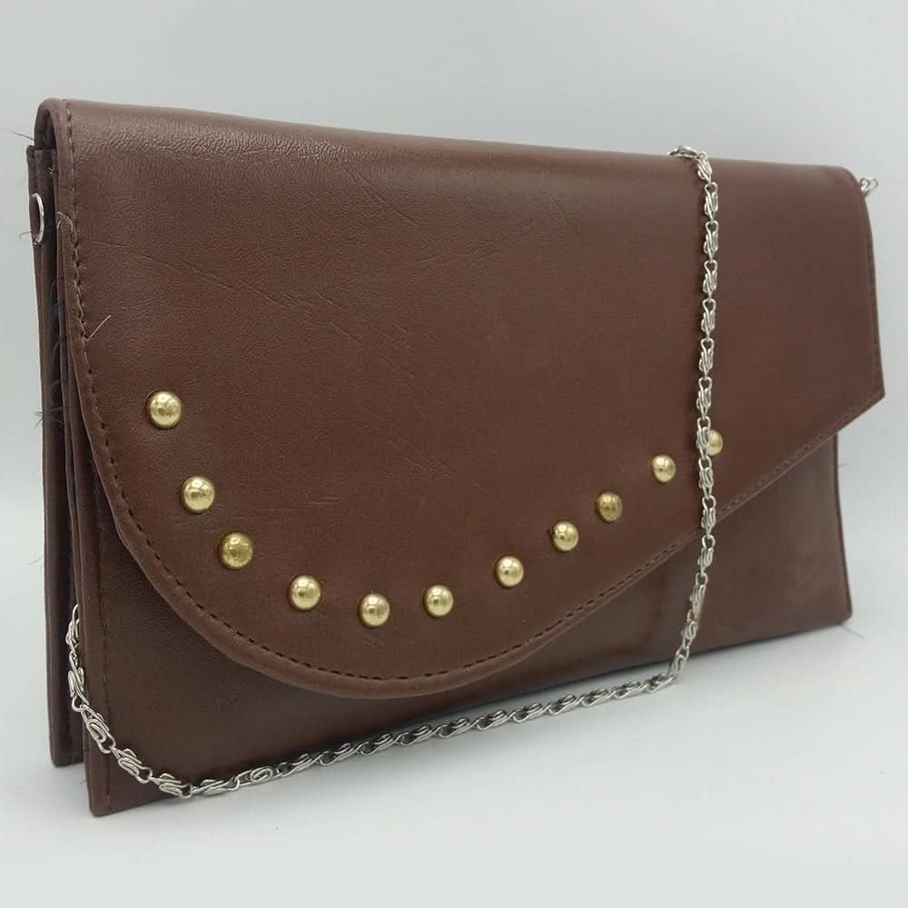 Women's Clutch 2055 - COFFEE, Women, Clutches, Chase Value, Chase Value