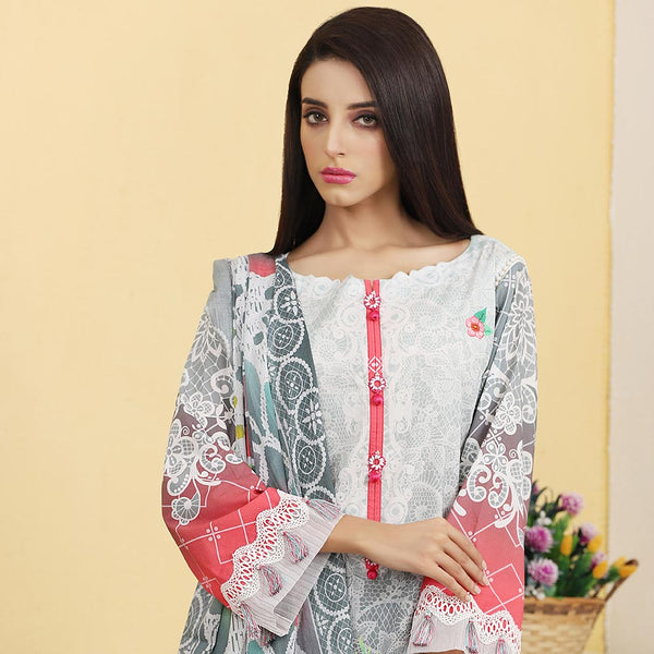 Eminent Digital Lawn 3 Pcs Un-Stitched Suit - 5, Women, 3Pcs Shalwar Suit, Eminent, Chase Value