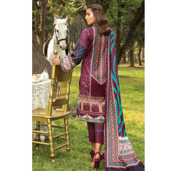 Anum Classic Printed Lawn 3 Pcs Un-Stitched Suit Vol 3 - 4-A, Women, 3Pcs Shalwar Suit, Al-Zohaib Textiles, Chase Value