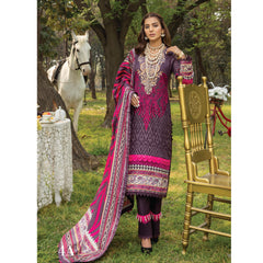 Anum Classic Printed Lawn 3 Pcs Un-Stitched Suit Vol 3 - 4-C, Women, 3Pcs Shalwar Suit, Al-Zohaib Textiles, Chase Value