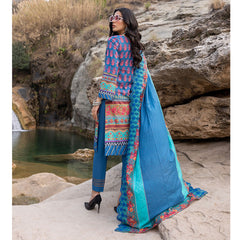 Iman Emboroidered Un-Stitched 3Pcs Suit - 05, Women, 3Pcs Shalwar Suit, Regalia Textiles, Chase Value