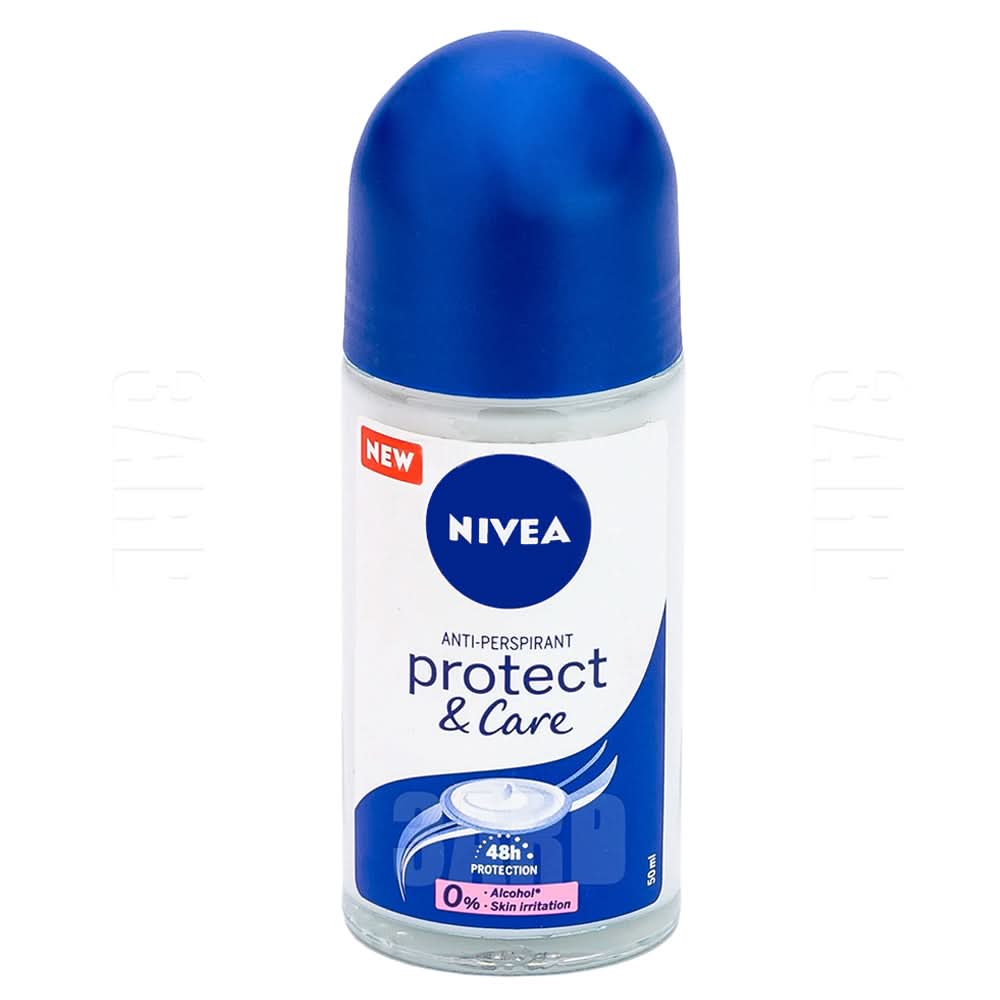 Nivea Roll On Protect & Care 50Ml, Beauty & Personal Care, Body Roll On & Sticks, Chase Value, Chase Value