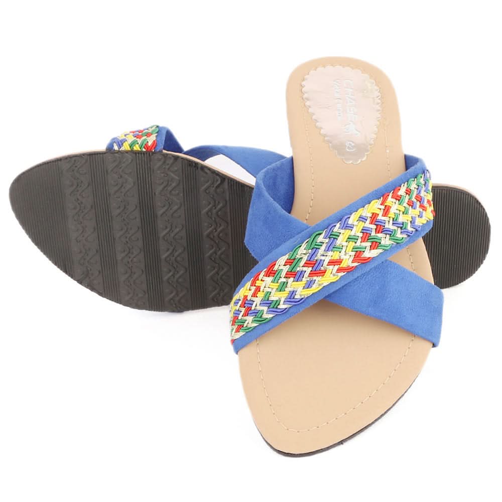 Women's Slipper 501 - Blue, Women, Slippers, Chase Value, Chase Value