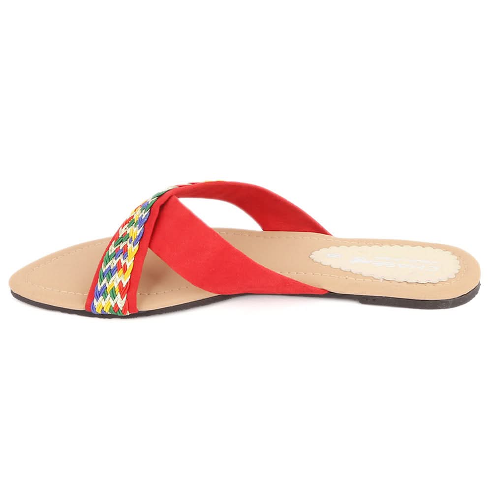 Women's Slipper 501 - Red, Women, Slippers, Chase Value, Chase Value