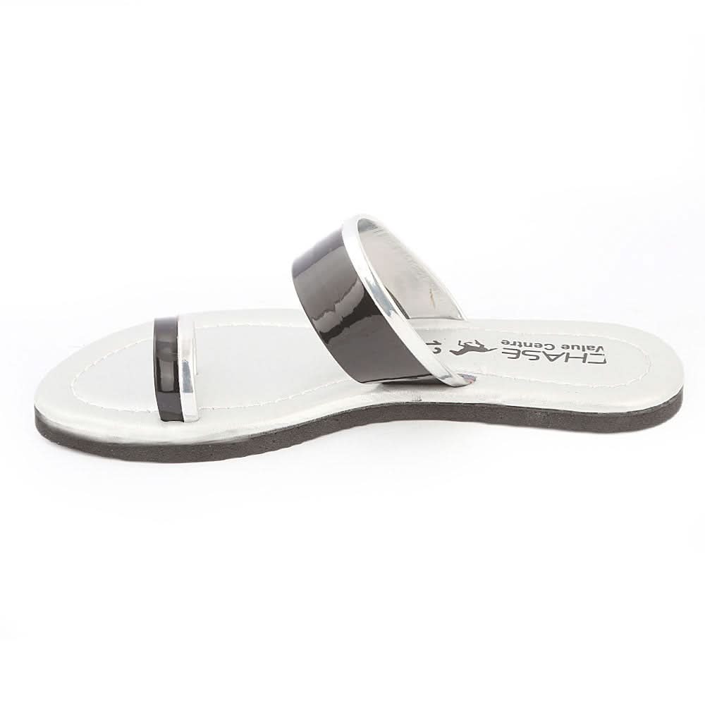Girls Fancy Slippers 502-A - Black, Kids, Girls Slippers, Chase Value, Chase Value