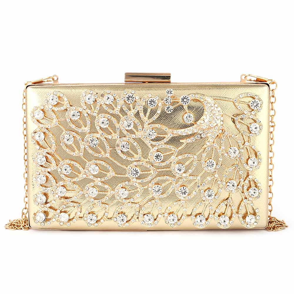 Women's Bridal Clutch (5143) - Gold, Women, Clutches, Chase Value, Chase Value