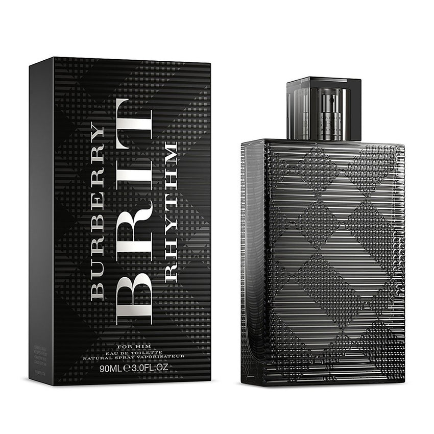 Burberry Brit Rhythm For Him Eau De Toilette - 90 ML, Beauty & Personal Care, Men's Perfumes, Burberry, Chase Value