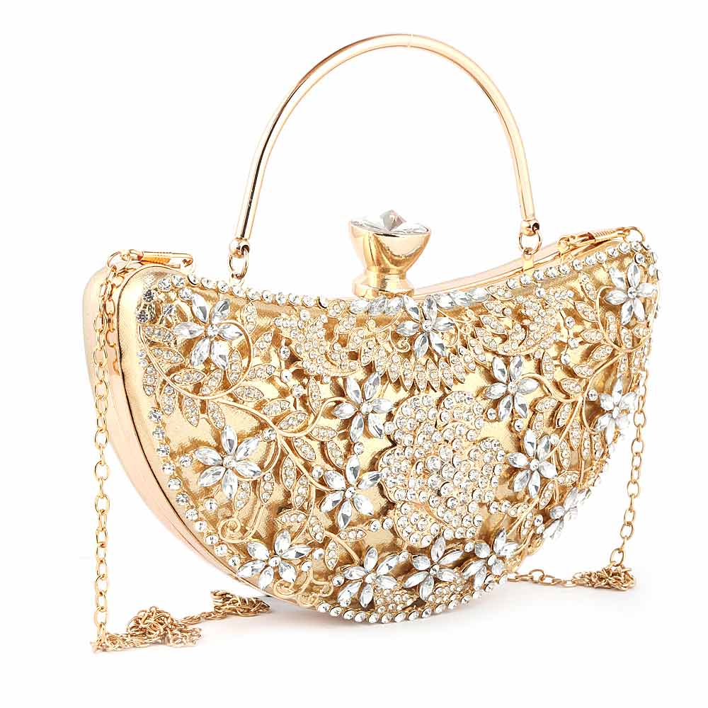 Women's Bridal Clutch (5082) - Gold, Women, Clutches, Chase Value, Chase Value
