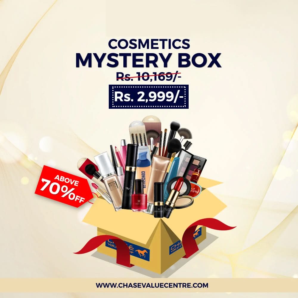 Cosmetics Mystery Box, Cosmetics, Chase Value, Chase Value