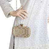 Women's Bridal Clutch (5117) - Gold, Women, Clutches, Chase Value, Chase Value