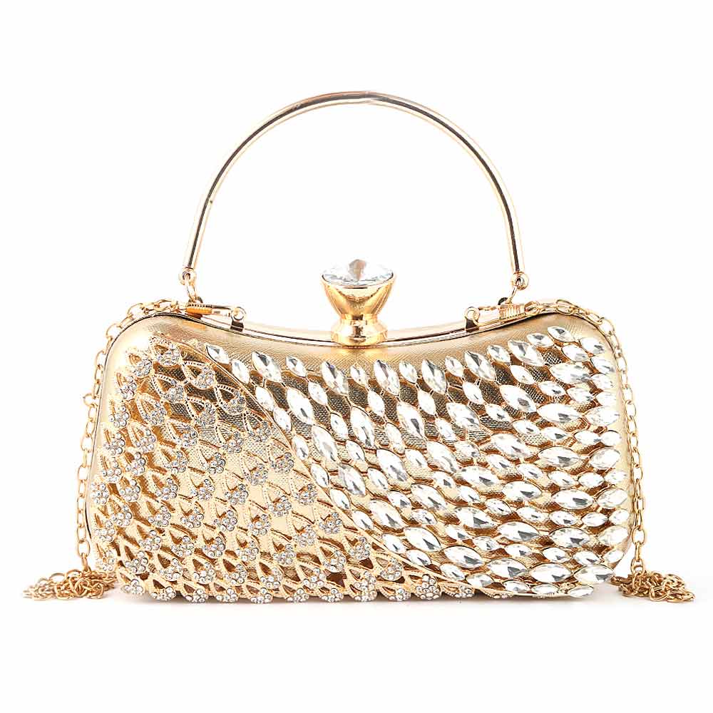 Women's Bridal Clutch (1 Partition) With Chain, Women, Clutches, Chase Value, Chase Value