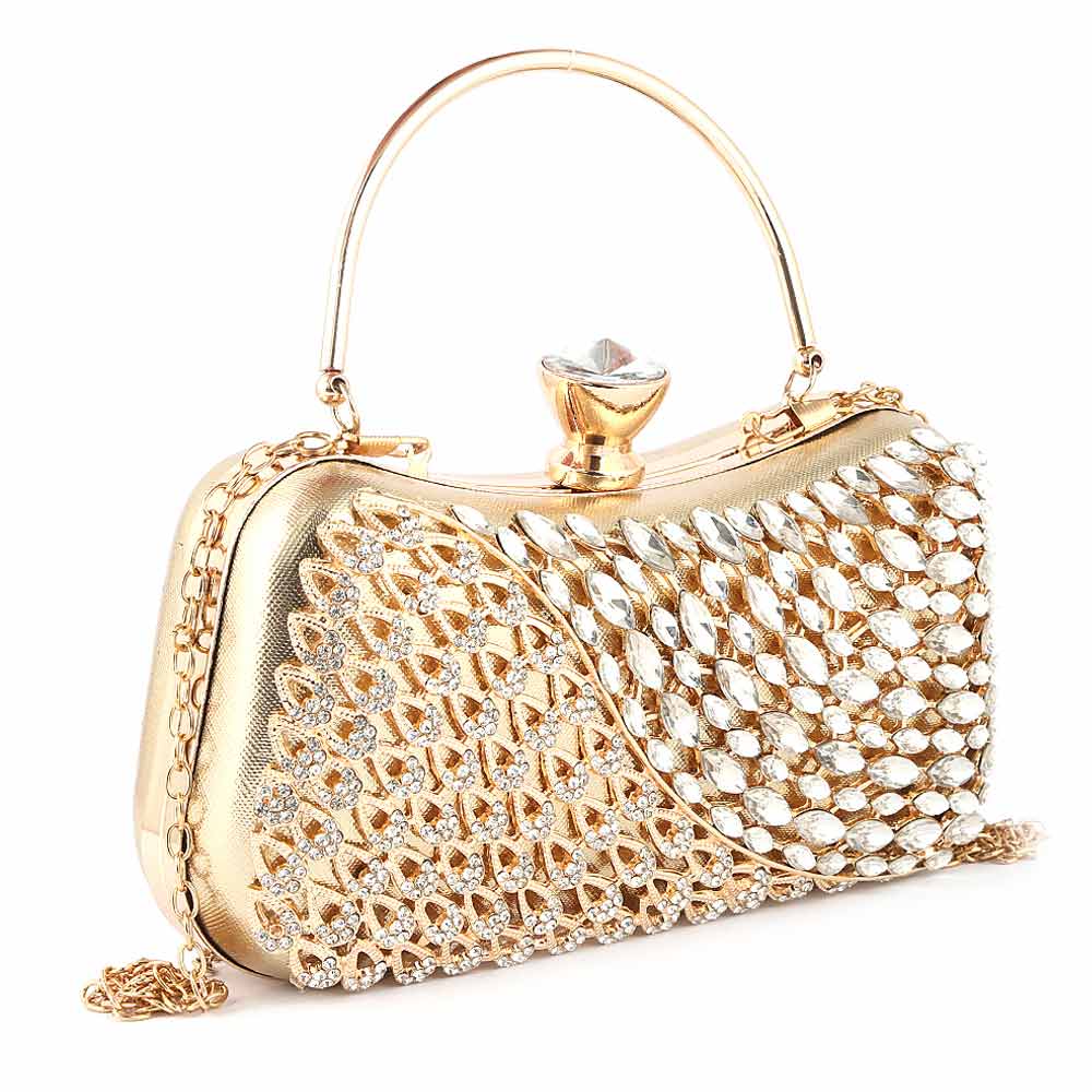 Women's Bridal Clutch (1 Partition) With Chain, Women, Clutches, Chase Value, Chase Value