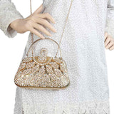Women's Bridal Clutch (5126) - Gold, Women, Clutches, Chase Value, Chase Value
