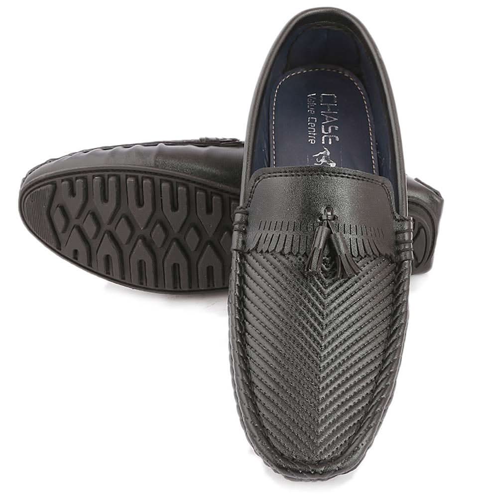 Men's Loafer Shoes (5188) - Black, Men, Casual Shoes, Chase Value, Chase Value