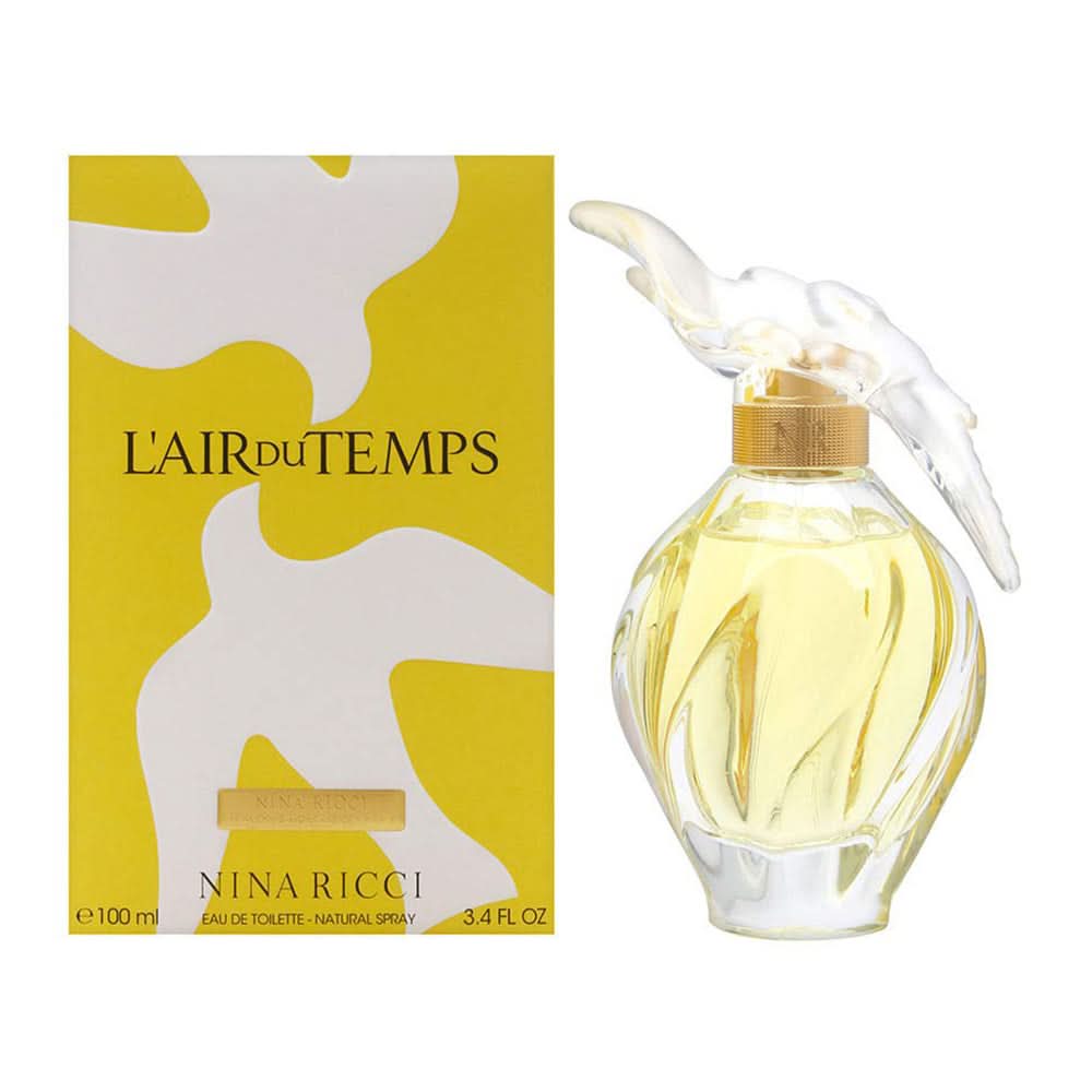 Nina Ricci L'air Du Temps Eau De Toilette For Women LAirTemps - 100 ML, Beauty & Personal Care, Women Perfumes, Chase Value, Chase Value