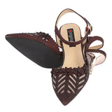 Women's Fancy Heel (528-394) - Maroon, Women, Heels, Chase Value, Chase Value