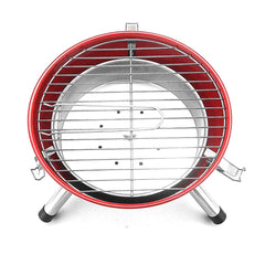 Portable BBQ Round Shape Charcoal Grill - test-store-for-chase-value