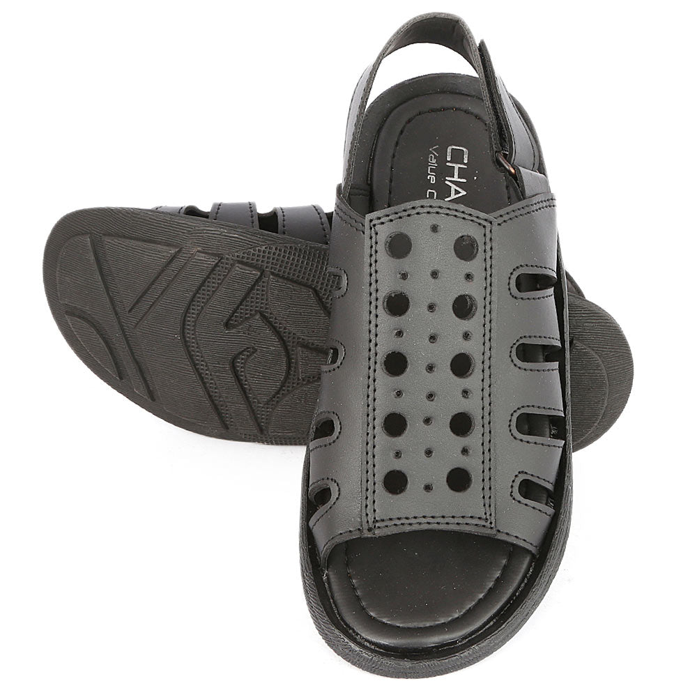 Men's Sandal (5501) - Black, Men, Sandals, Chase Value, Chase Value