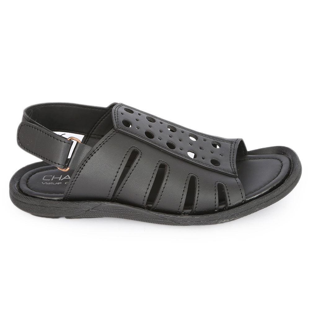 Men's Sandal (5501) - Black, Men, Sandals, Chase Value, Chase Value