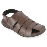 Men's Sandal (5502) - Brown, Men, Sandals, Chase Value, Chase Value