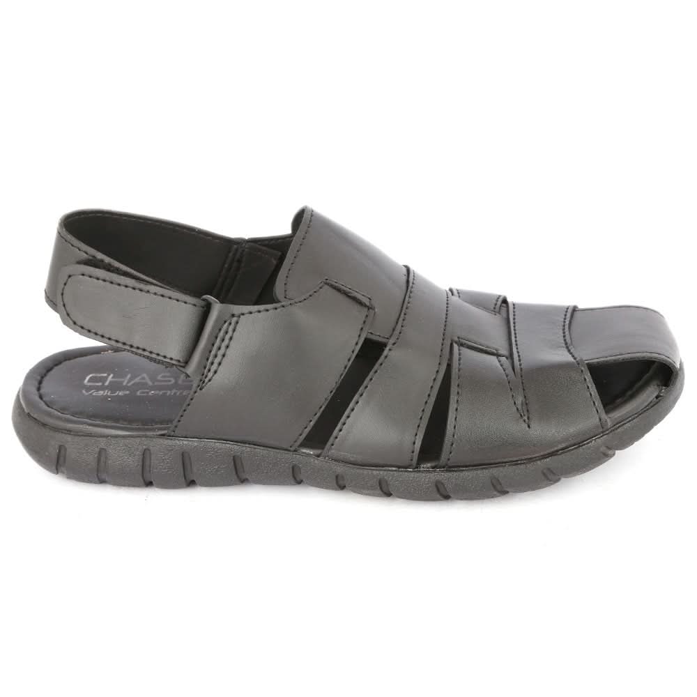 Men's Sandal (5502) - Black, Men, Sandals, Chase Value, Chase Value