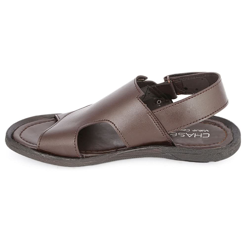 Men's Sandal (5503) - Brown, Men, Sandals, Chase Value, Chase Value