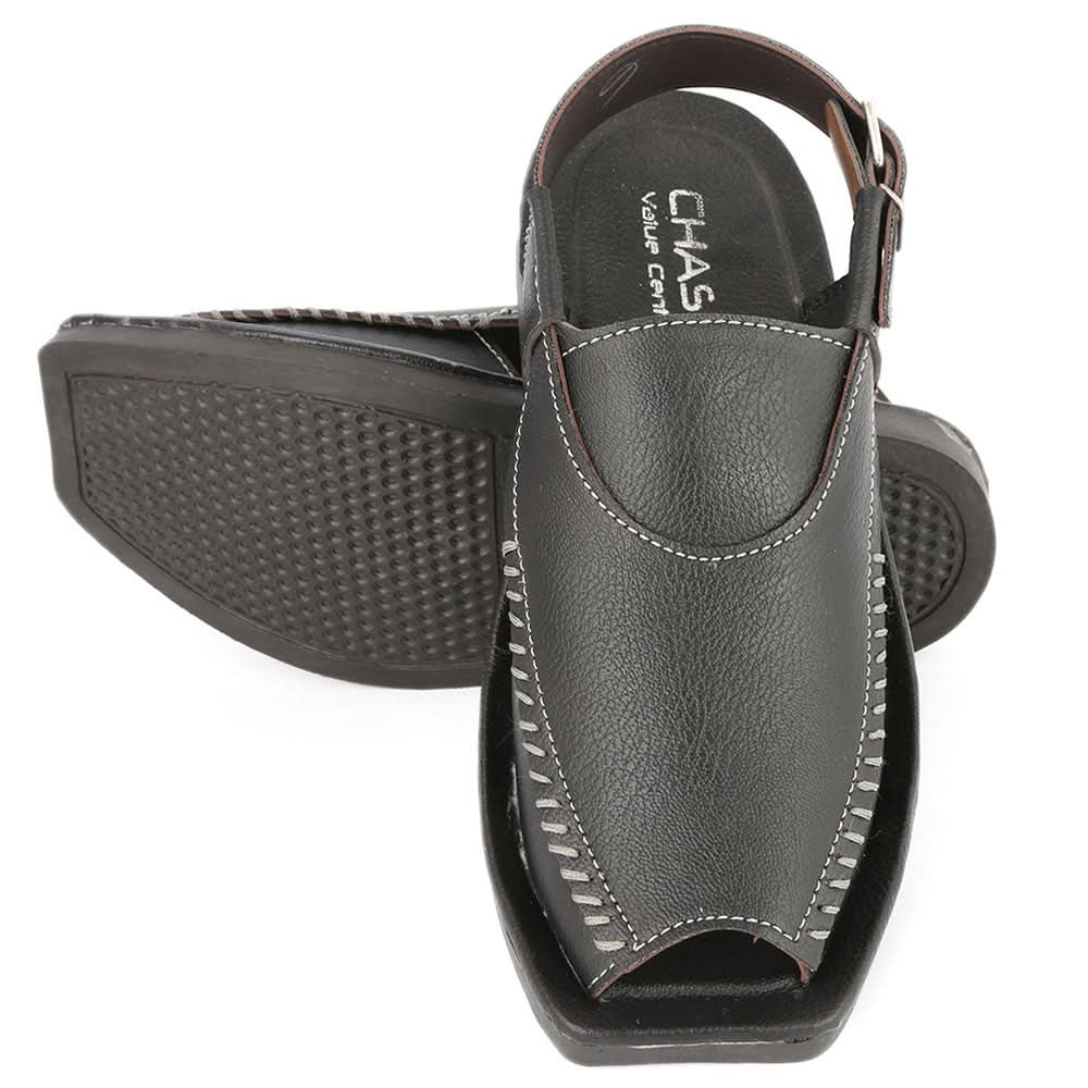 Men's Sandal 5505 - Black, Men, Sandals, Chase Value, Chase Value