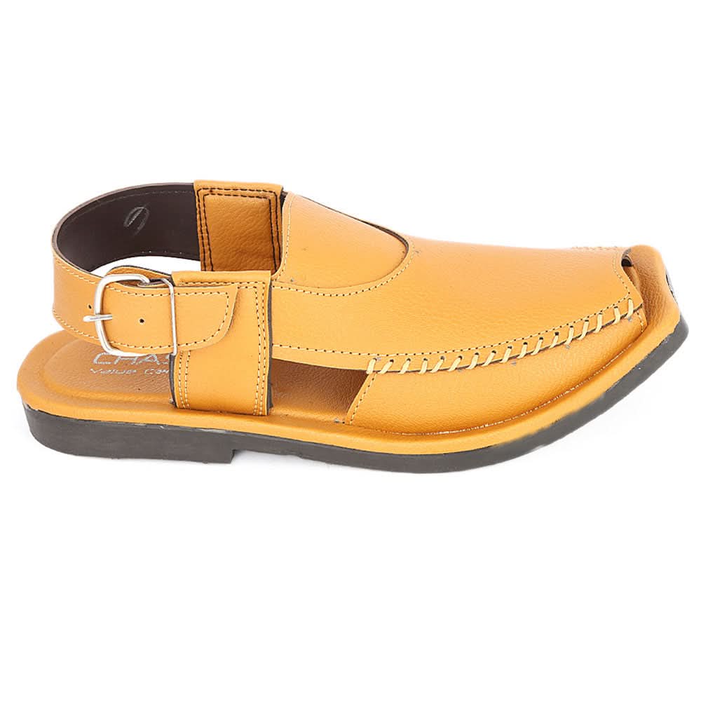Men's Sandal 5505 - Mustard, Men, Sandals, Chase Value, Chase Value