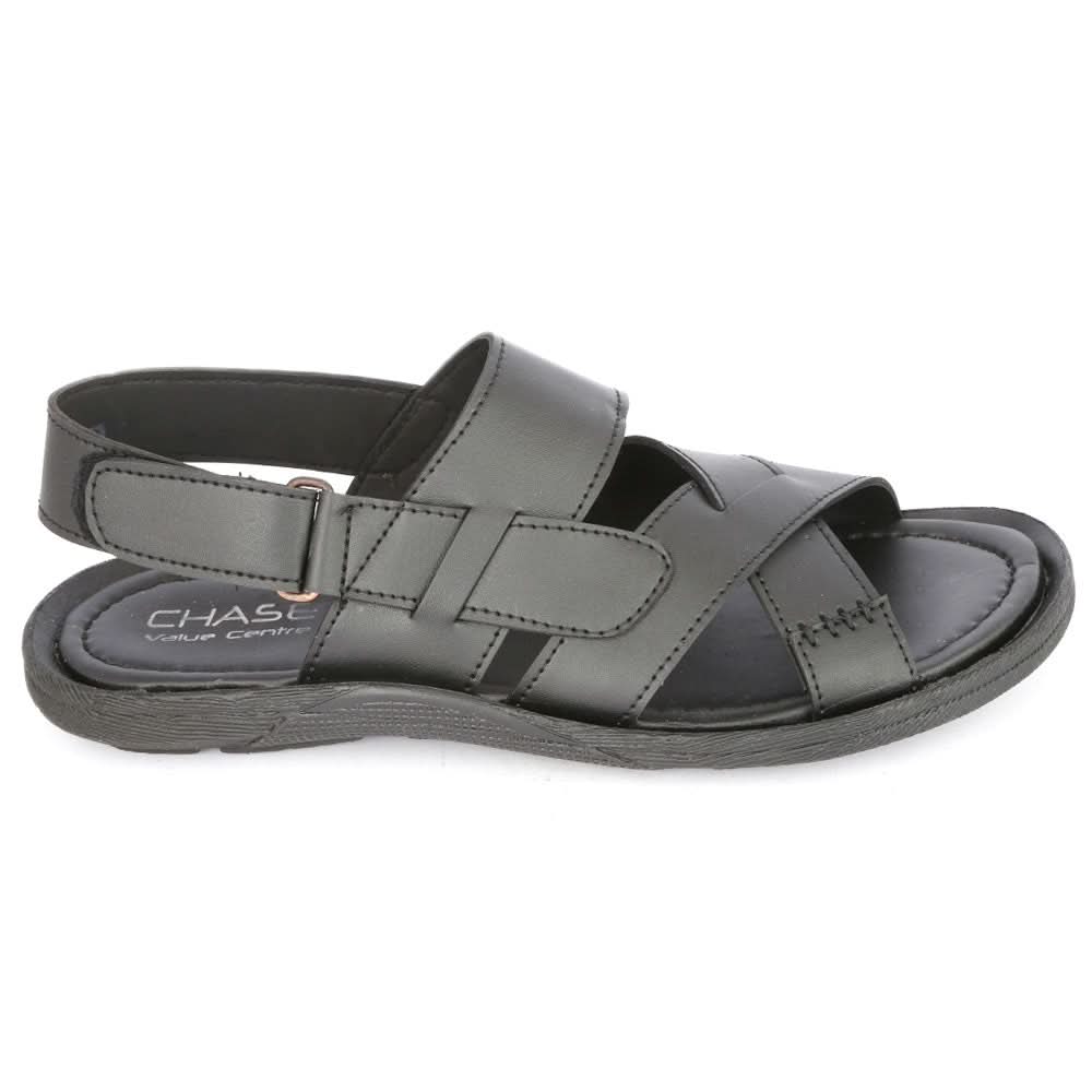Men's Sandal (5507) - Black, Men, Sandals, Chase Value, Chase Value