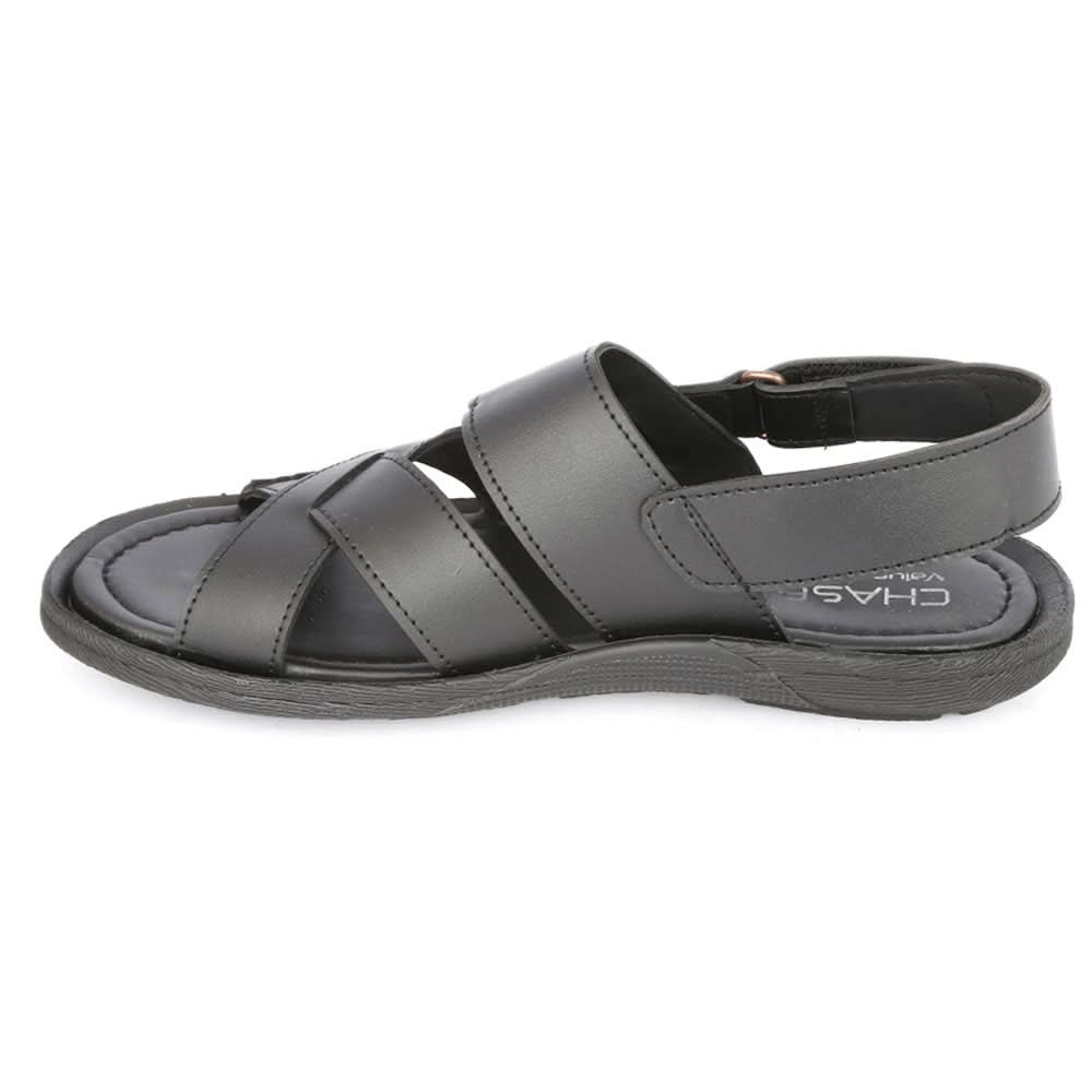 Men's Sandal (5507) - Black, Men, Sandals, Chase Value, Chase Value