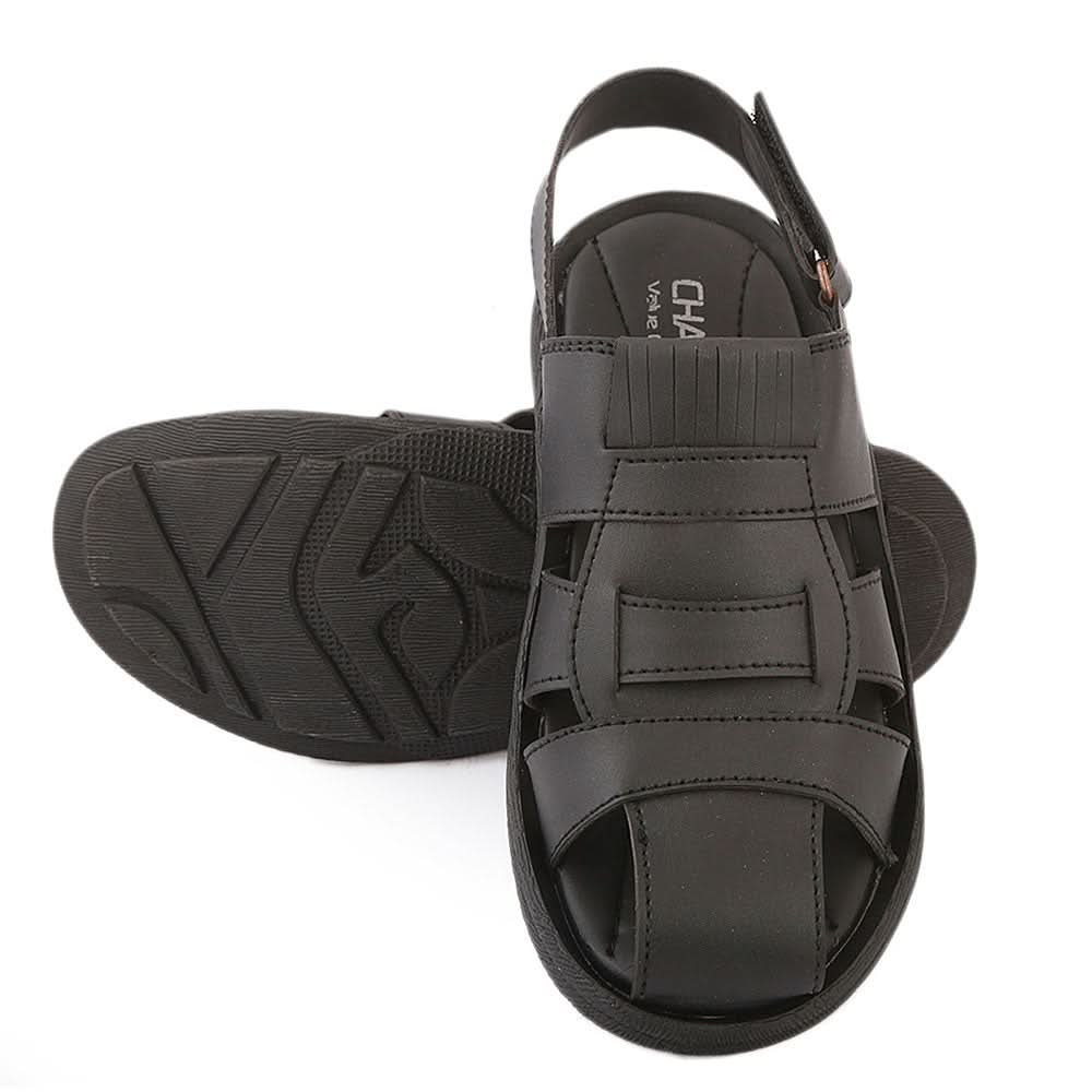 Men's Roman Sandal (5514) - Black, Men, Sandals, Chase Value, Chase Value