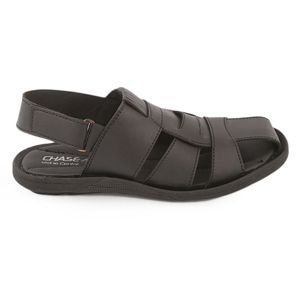 Men's Roman Sandal (5514) - Black, Men, Sandals, Chase Value, Chase Value