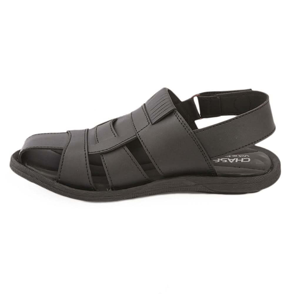 Men's Roman Sandal (5514) - Black, Men, Sandals, Chase Value, Chase Value