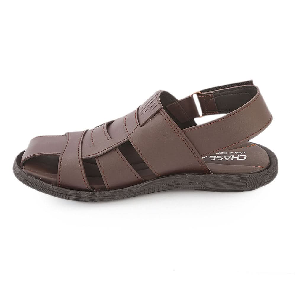 Men's Roman Sandal (5514) - Brown, Men, Sandals, Chase Value, Chase Value