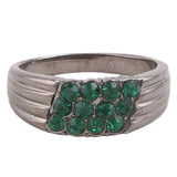 Women's Finger Ring - Dark Grey - test-store-for-chase-value