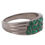 Women's Finger Ring - Dark Grey - test-store-for-chase-value