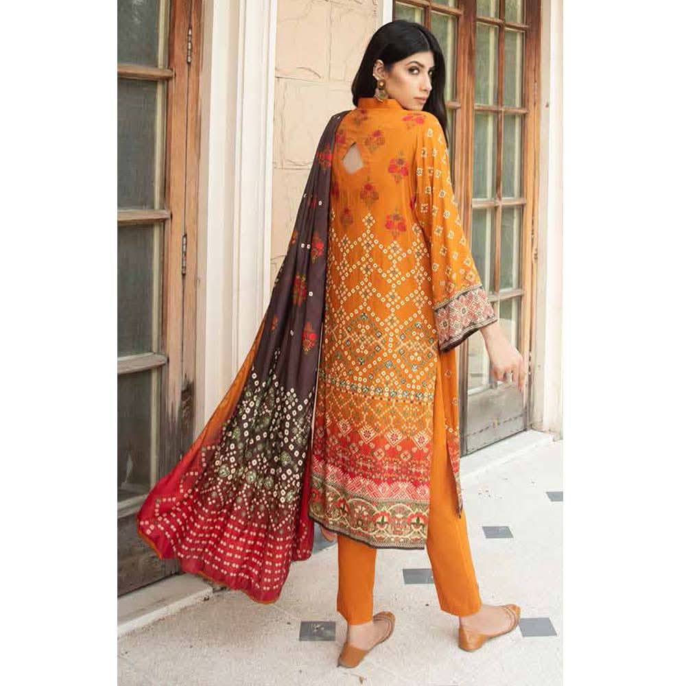 Shajar Linen Digital Printed & Embroidered 3 Pcs Un-Stitched Suit - 5521, Women, 3Pcs Shalwar Suit, Rashid Textiles, Chase Value