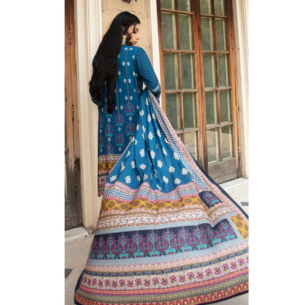 Shajar Linen Digital Printed & Embroidered 3 Pcs Un-Stitched Suit - 5526, Women, 3Pcs Shalwar Suit, Rashid Textiles, Chase Value