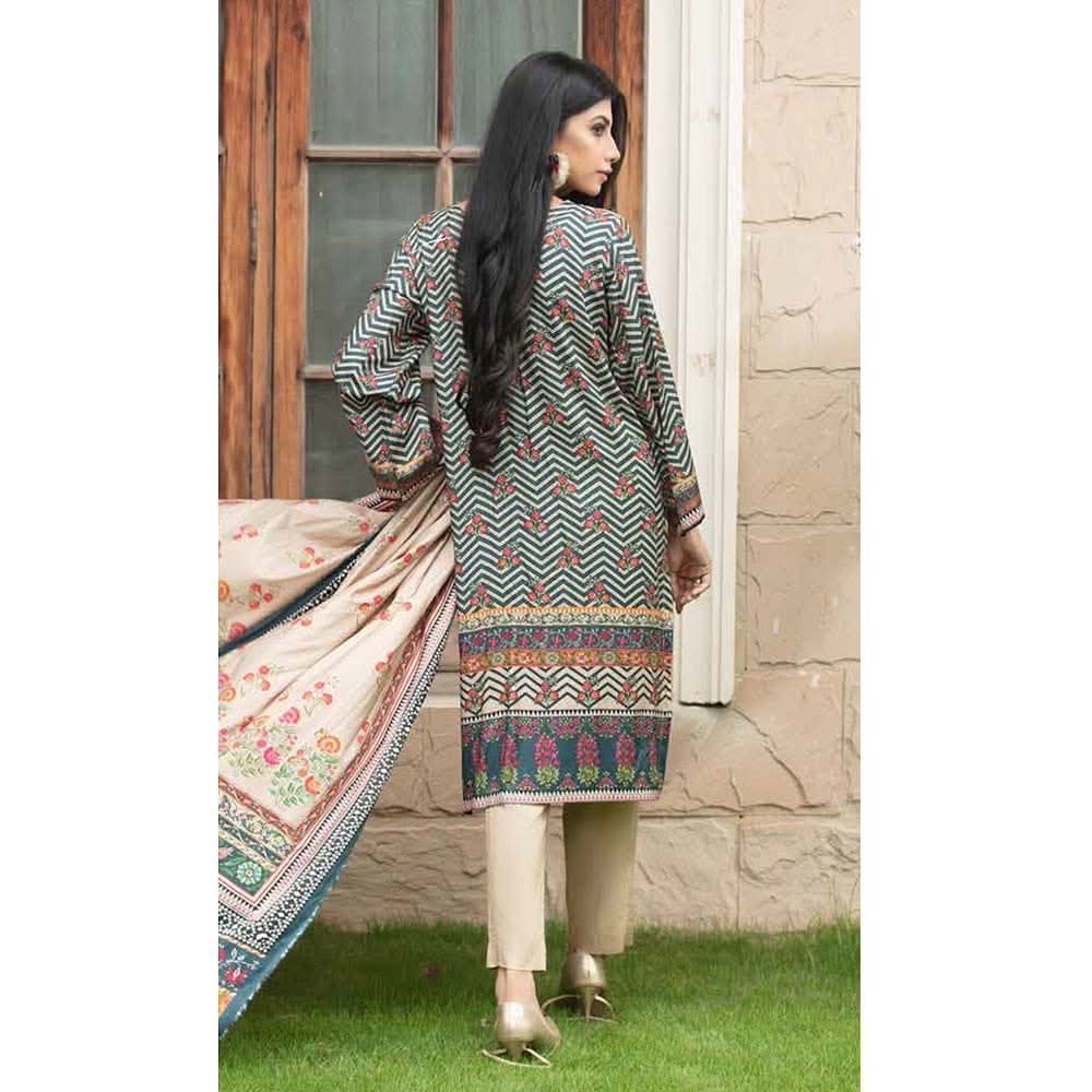 Shajar Linen Digital Printed & Embroidered 3 Pcs Un-Stitched Suit - 5527, Women, 3Pcs Shalwar Suit, Rashid Textiles, Chase Value