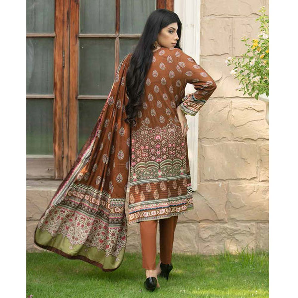 Shajar Linen Digital Printed & Embroidered 3 Pcs Un-Stitched Suit - 5529, Women, 3Pcs Shalwar Suit, Rashid Textiles, Chase Value