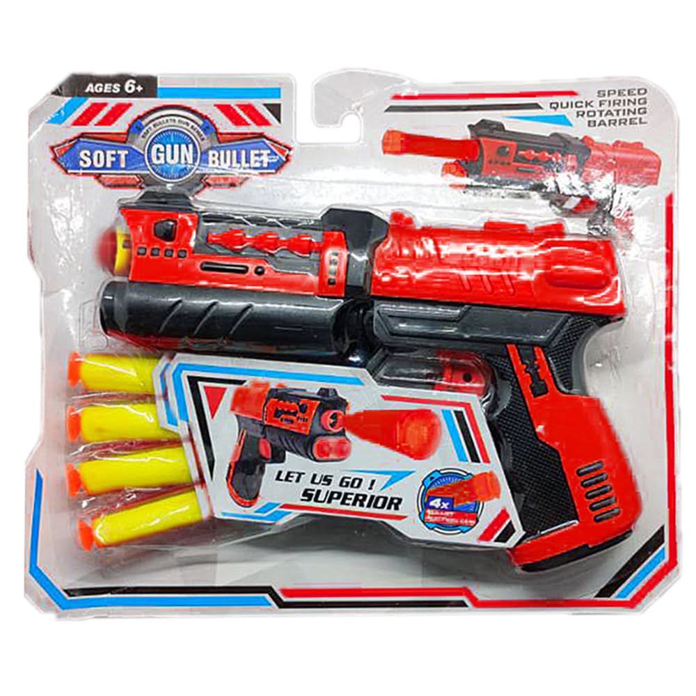 Soft Gun -Red-A, Kids, Weapons, Chase Value, Chase Value